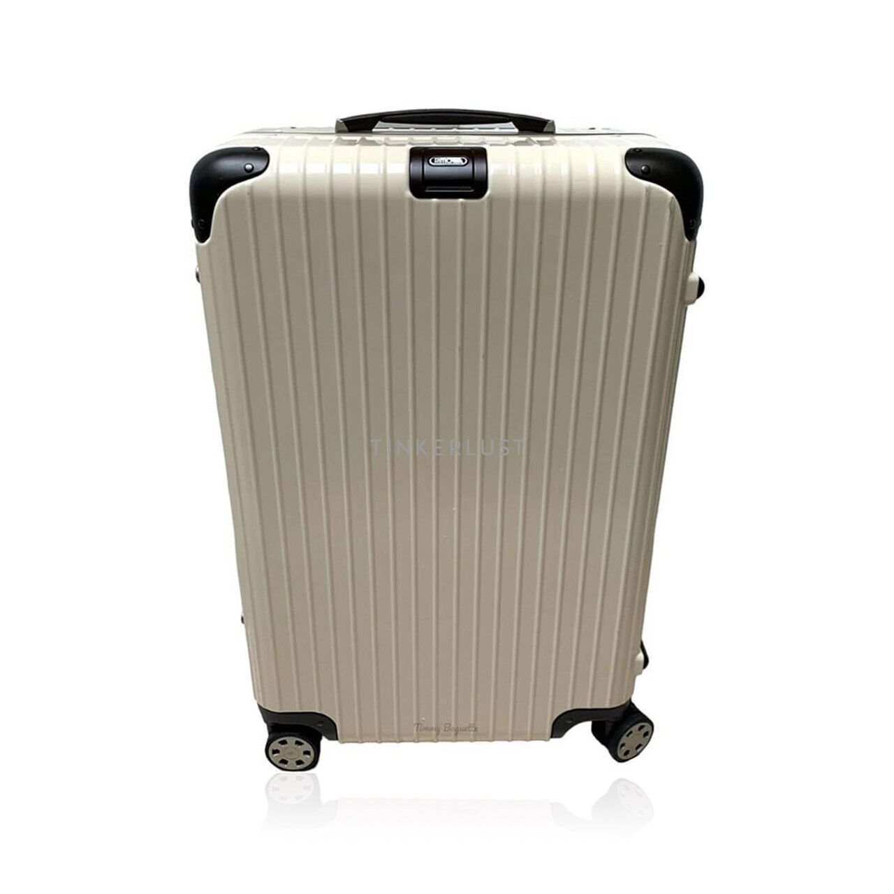 tas luggage and travel Rimowa Limbo Multiwheel Cream Luggage Tinkerlust